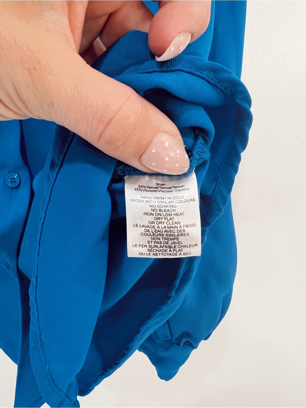 Ciebon Silky Oversized Button Down - Picture 11 of 11